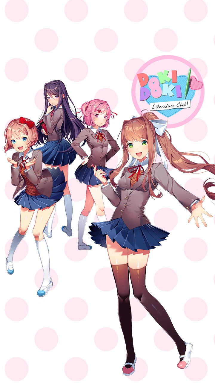 Doki Doki Literature Club!Team Salvato Fan art Novela visual, Doki