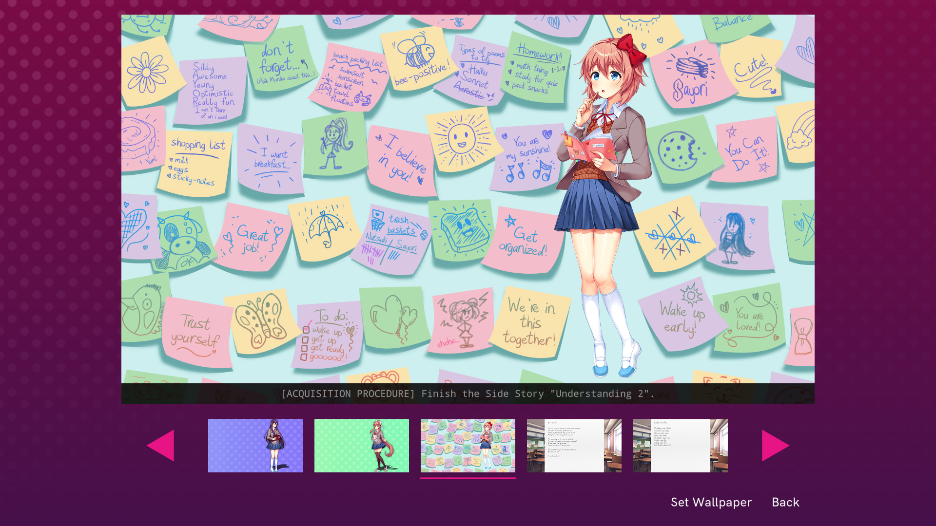 Doki Doki Literature Club Plus adds new stories this month